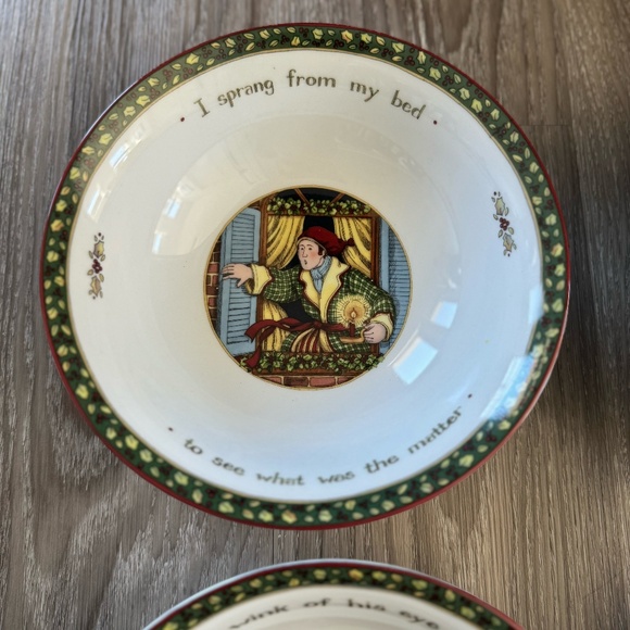 A Christmas Story Portmeirion Bowls Set - 4pc - Picture 3 of 6
